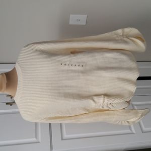 Weatherproof Ivory  Sweater NWT